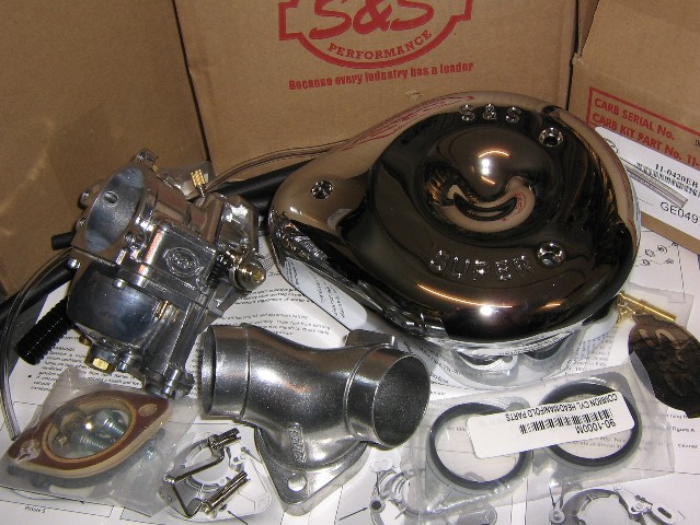 s&s carburetor  til evo.